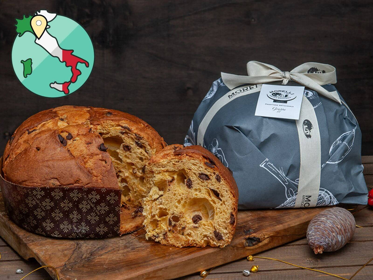 Panettone mit Grappa im Teig