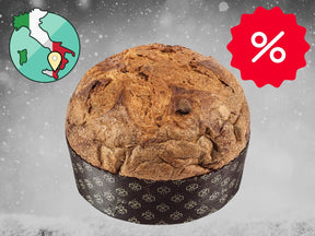 Klassischer Panettone aus Sizilien mit Sultaninen und kandierter Orange, 750g