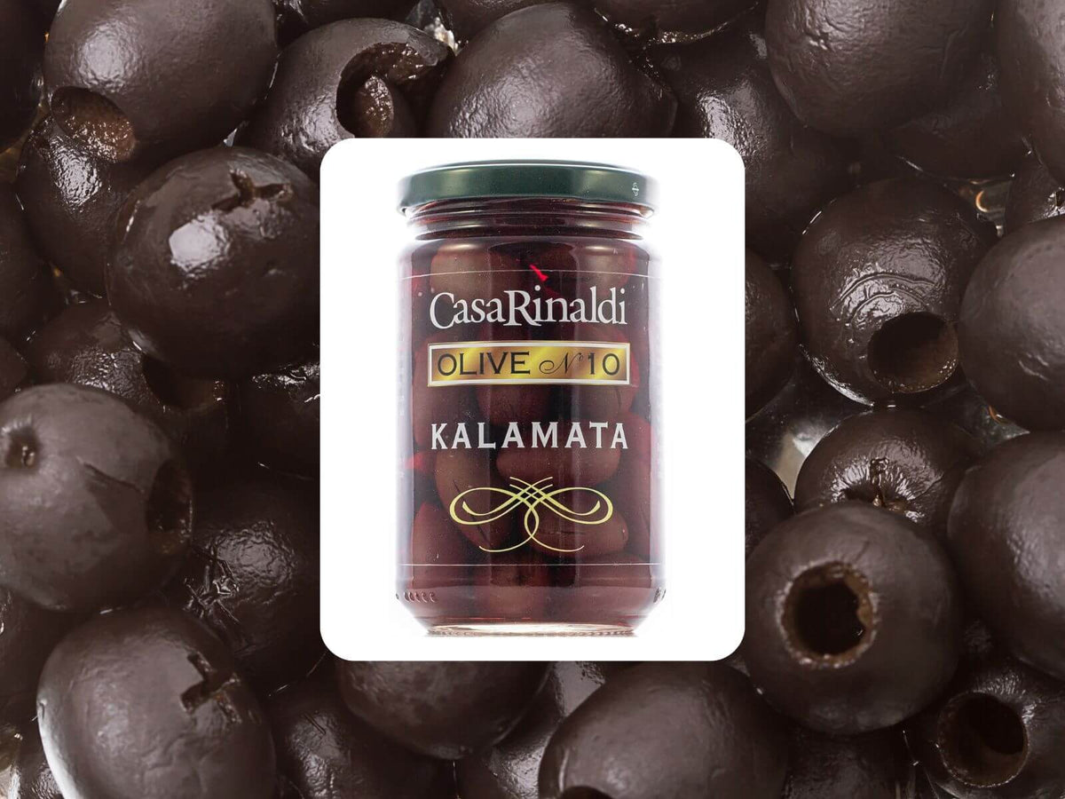 Schwarze Kalamata Oliven