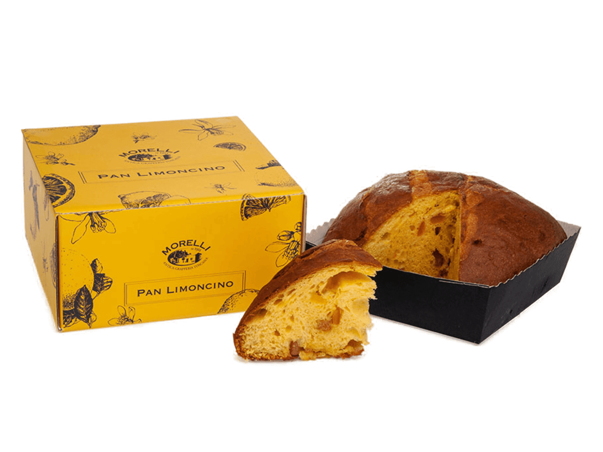 PanLimoncino - Zitroniger Pandolce mit Limoncino im Teig, 520g