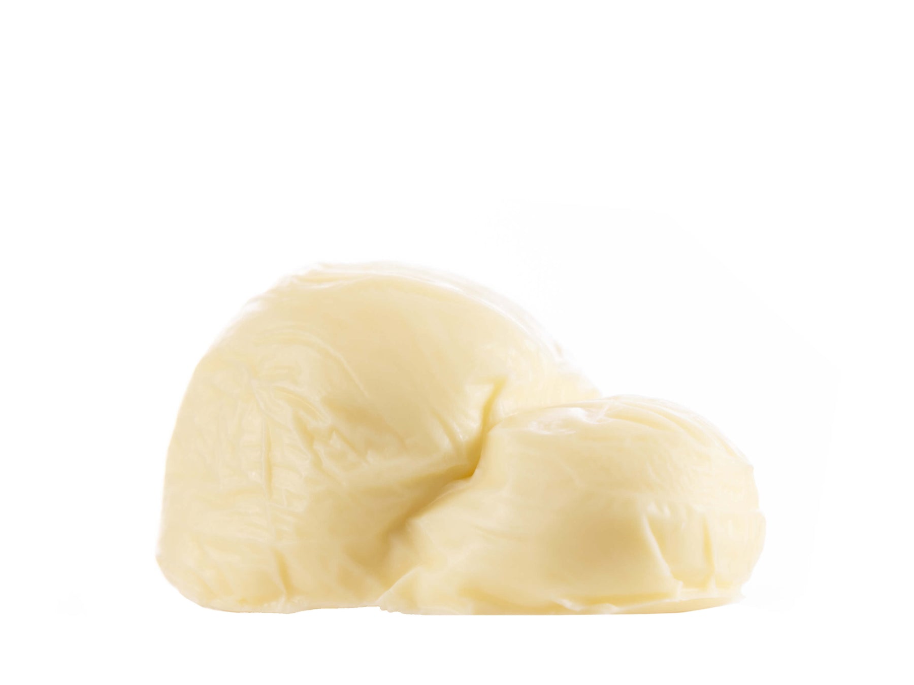 Scamorza Bianca Kuhmilch, aus 43%, birnenförmiger Käse 300g