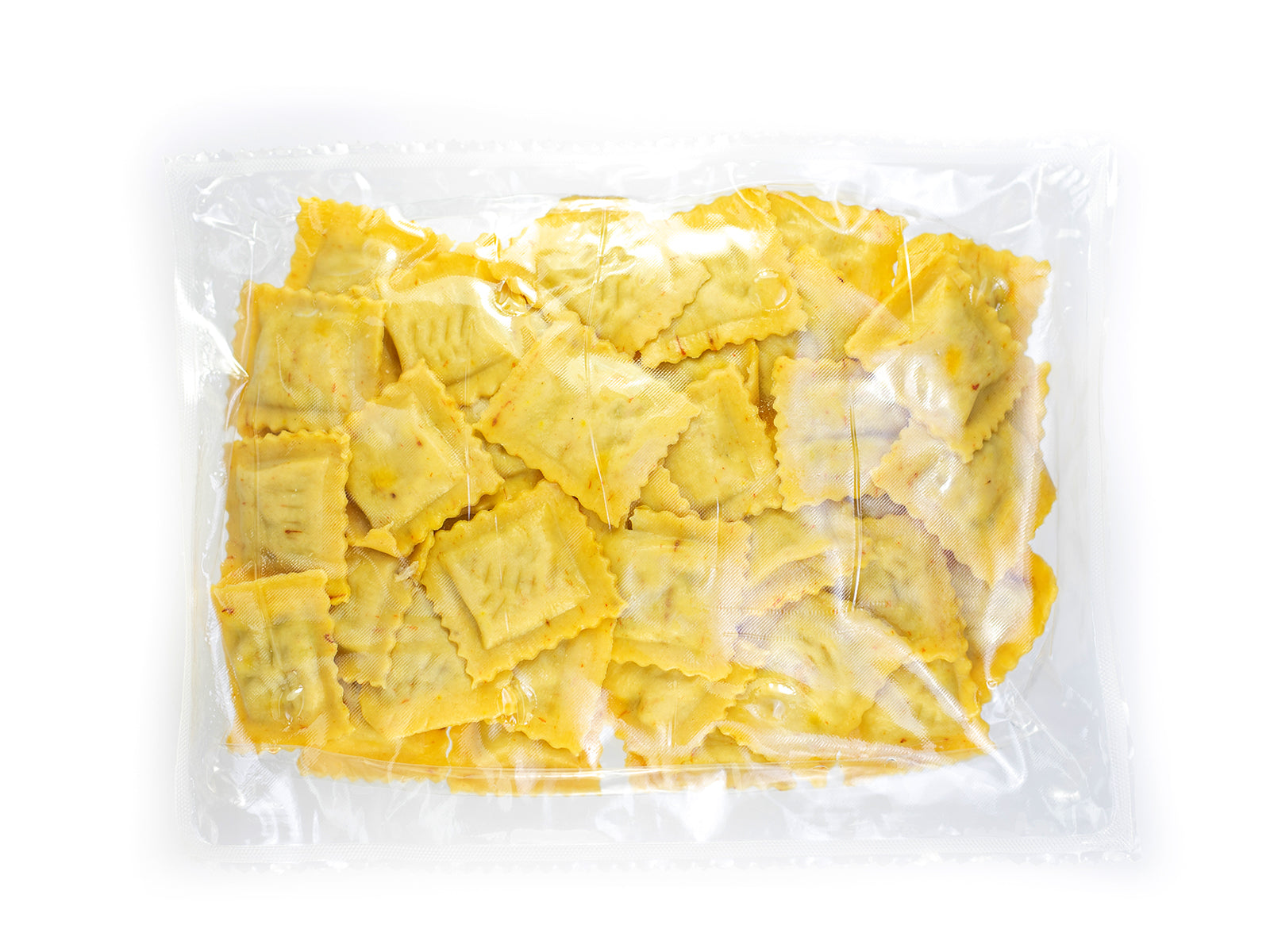 Frische Agnolotti aus der Pastamanufaktur Zia Pina in Verpackung